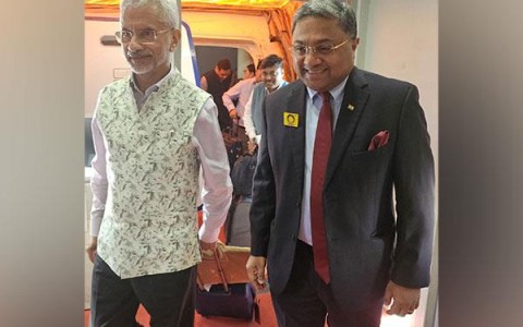 Jaishankar抵达东京参加四国外长会议
